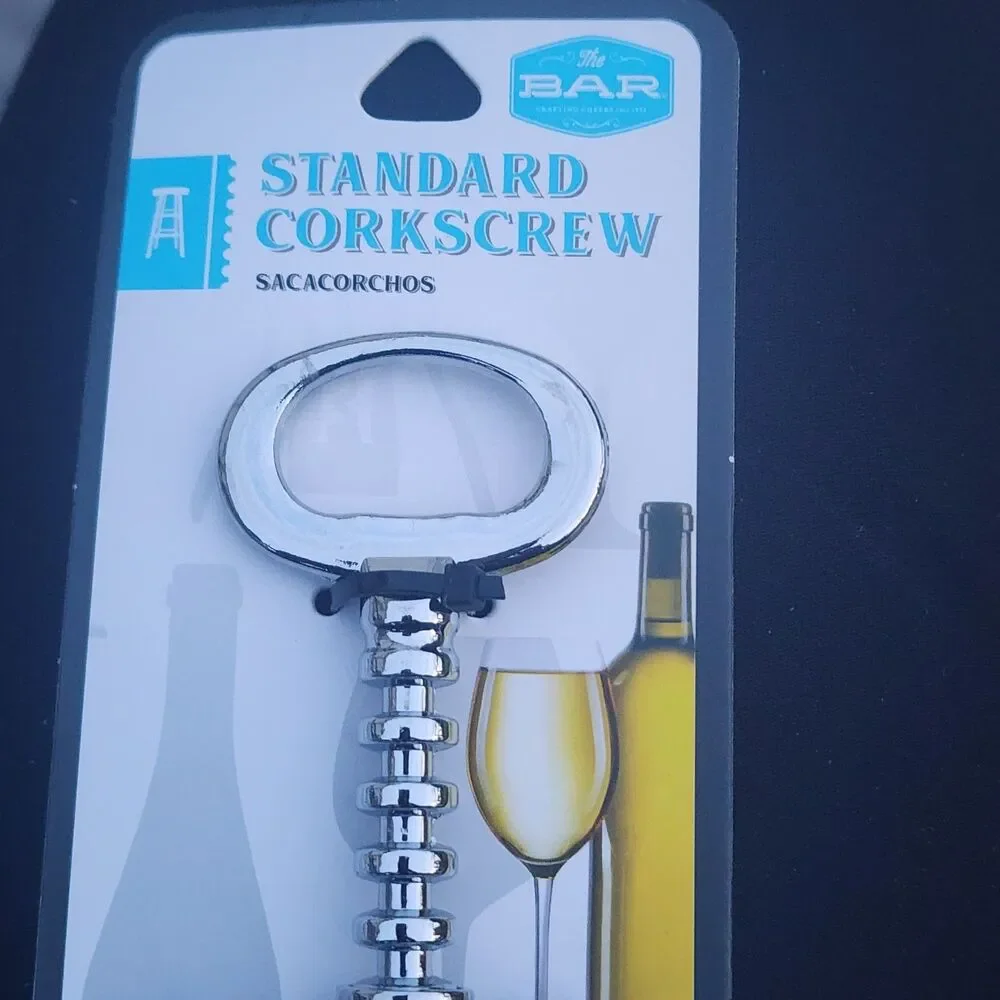 NWT The Bar Wine Bottle Opener Winged Corkscrew Professional Grade Heavy Duty